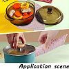 2Pcs 2 Colors Silicone Hot Mats for Hot Dishes AJEW-GF0008-29B-5
