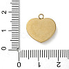 304 Stainless Steel Acrylic Pendants STAS-M091-02B-G-3