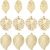 18Pcs 3 Style Brass Pendants KK-CA0001-48G-1