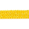 Transparent Glass Beads Strands GLAA-H021-04-06-2