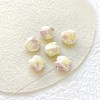 Shell Shape Handmade Porcelain Beads X1-PORC-E022-01B-1
