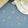 12Pcs Brass Pendants KK-BBC0020-17-3