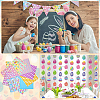 Easter Cotton Fabric DIY-WH0591-404-5