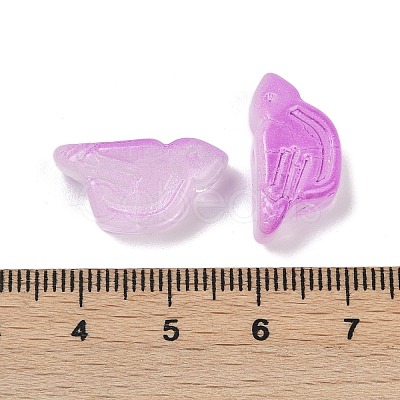 Transparent Glass Beads DGLA-E004-13L-1
