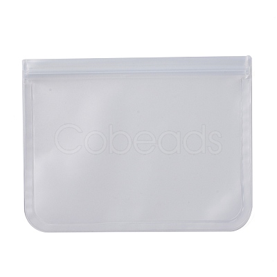 PEVA Waterproof Translucent Resealable Bag AJEW-F051-04-1