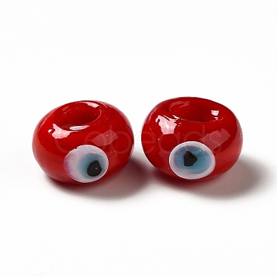 Handmade Evil Eye Lampwork Beads LAMP-A153-08-M-1