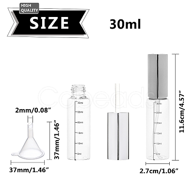 Glass Graduated Spray Bottles MRMJ-GA0001-01-1