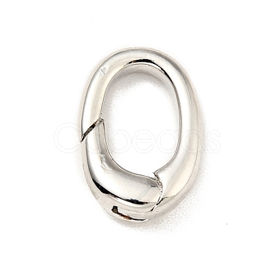 Brass Spring Gate Rings KK-G416-64P-1