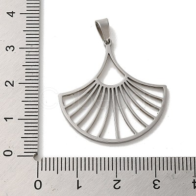 Non-Tarnish 304 Stainless Steel Pendants STAS-O005-11P-1