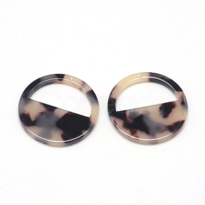 Cellulose Acetate(Resin) Pendants X-KY-S134-A304-1