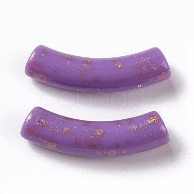 Opaque Acrylic Beads OACR-A016-04-1