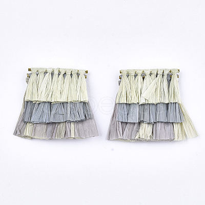 Raffia Tassel Pendant Decoration FIND-T023-16-1