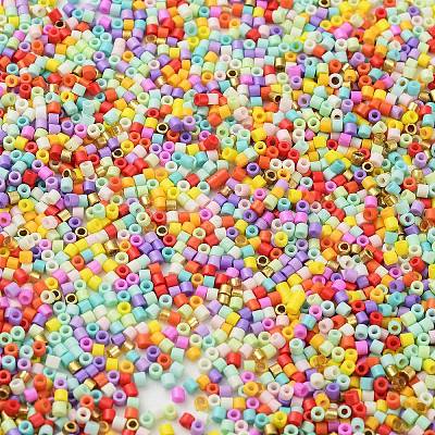 Baking Paint Glass Seed Beads X-SEED-S042-05B-50-1