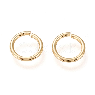 Brass Open Jump Ring KK-L006-017B-G-1