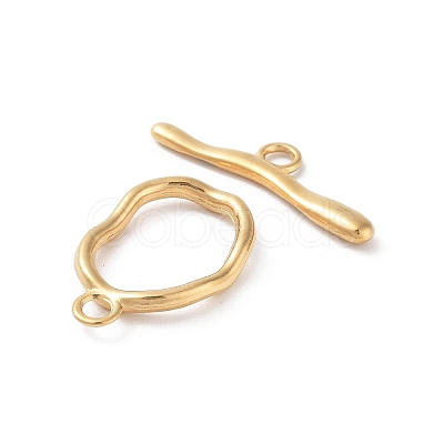 Ion Plating(IP) 304 Stainless Steel Toggle Clasps STAS-A092-04B-G-1