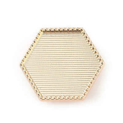 Zinc Alloy Hair Ties Findings PALLOY-E564-23KCG-1