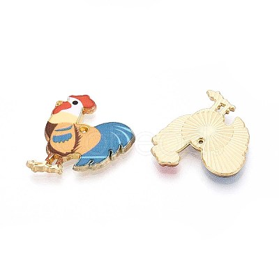 Printed Alloy Pendants ENAM-CJC0020-47C-1