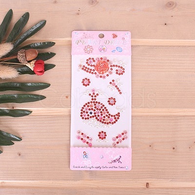 Self Adhesive Mobile Phone Stickers AJEW-TAC0025-05B-1