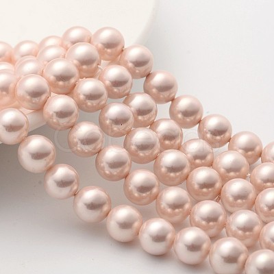 Shell Pearl Beads Strands SP10MM505-1