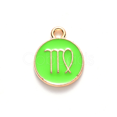 Alloy Enamel Pendants LS-ENAM-S124-01A-06B-1