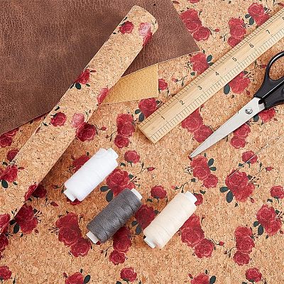 Embossed PU Imitation Leather Fabric DIY-WH0043-95A-1