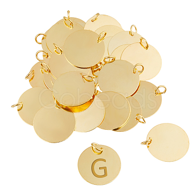 30Pcs Brass Pendants FIND-FH0009-75A-1