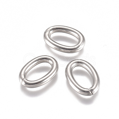 Tarnish Resistant 304 Stainless Steel Open Jump Rings STAS-L234-144F-1