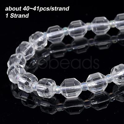 Olycraft 1 Strand Synthetic Quartz Beads Strands G-OC0002-94-1