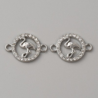 Alloy Crystal Rhinestone Connector Charms FIND-WH0002-74P-1