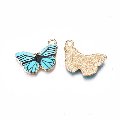 Printed Alloy Pendants PALLOY-N168-004K-1