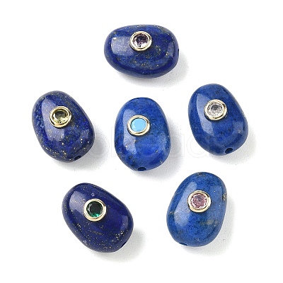Dyed Natural Lapis Lazuli Beads GG-CBA4B5A-01G-E-1