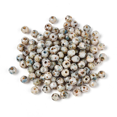 Baking Paint Glass Seed Beads SEED-N011-03F-1