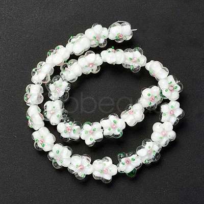 Handmade Lampwork Beads Strands LAMP-D015-08K-1
