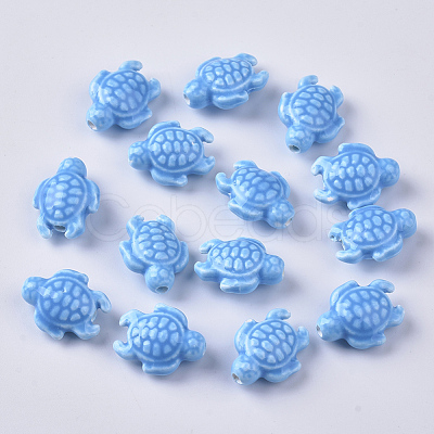 Handmade Porcelain Beads PORC-T005-001H-1