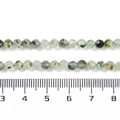 Natural Prehnite Beads Strands G-G139-A17-03-1