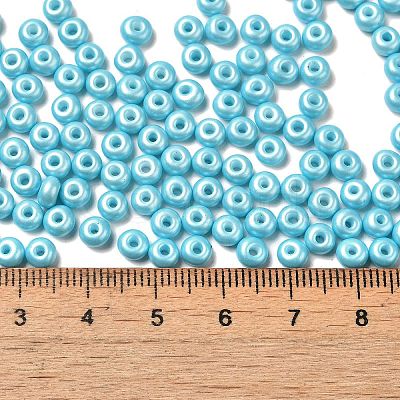 Baking Paint Luster Glass Seed Beads X1-SEED-B001-04A-03-1