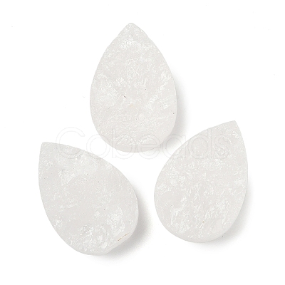 Natural Quartz Crystal Cabochons G-K338-40C-03-1