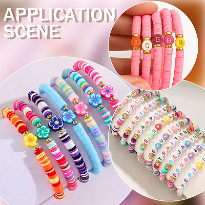 DIY Bracelet Kits CLAY-BM0001-67-1