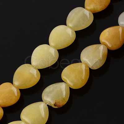 Natural Topaz Jade Bead Strands G-R190-08-1