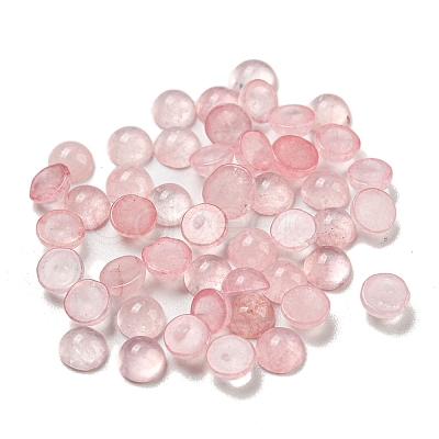 Natural White Jade Dyed Cabochons G-H309-03-36-1