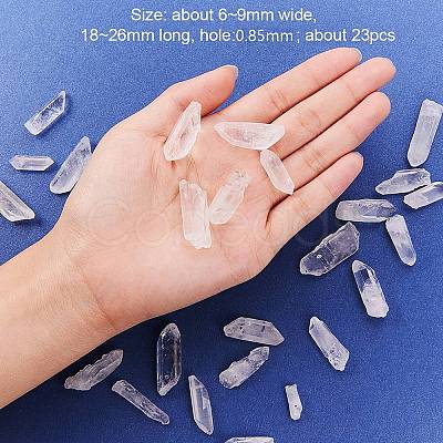 Natural Quartz Crystal Beads PH-G-A142-06E-1