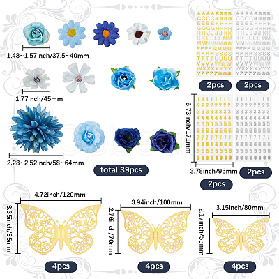 DIY Graduation Cap Decoration Kits DIY-SC0027-97-1