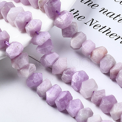 Natural Kunzite Beads Strands X-G-S376-008-1