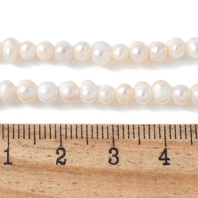 Natural Cultured Freshwater Pearl Beads Strands PEAR-I007-07L-06-1