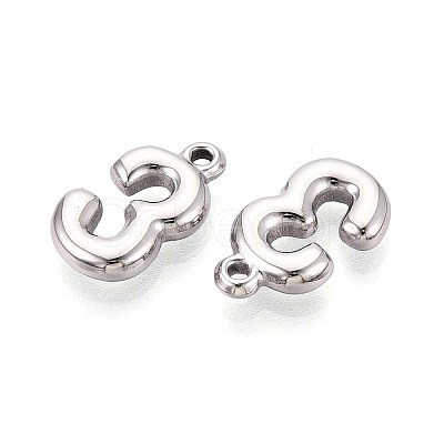 304 Stainless Steel Pendants STAS-N109-261D-P-1