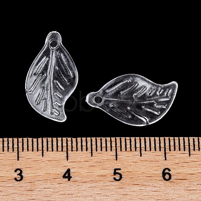 Transparent Acrylic Pendants TACR-G050-02B-1