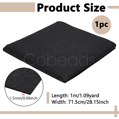 Wool Felts Mat AJEW-WH0819-015A-1