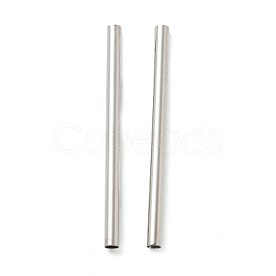 Brass Tube Beads LS-KK-Z045-04E-P-1