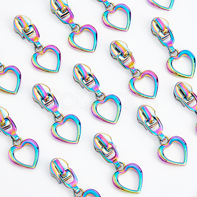 18Pcs Zinc Alloy Zipper Puller FIND-HY0002-77-1