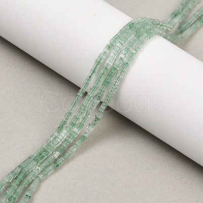 Natural Green Strawberry Quartz Beads Strands G-K399-B02-01-1